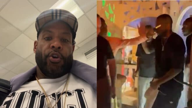 Gims se fait agresser par un homme qui lui enlève ses lunettes, Booba réagit
