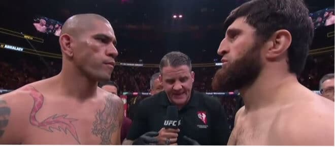Alex Pereira réagit aux provocations de Magomed Ankalaev avant leur revanche : « je ne veux pas lui donner cette importance »
