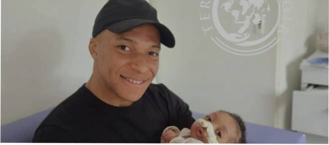 Quand Kylian Mbappé sauve la vie d’un petit bébé de deux ans