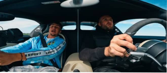 GP Explorer 3 : GMK raconte sa grosse frayeur avec Inoxtag au volant de sa Porsche à 400 000 euros