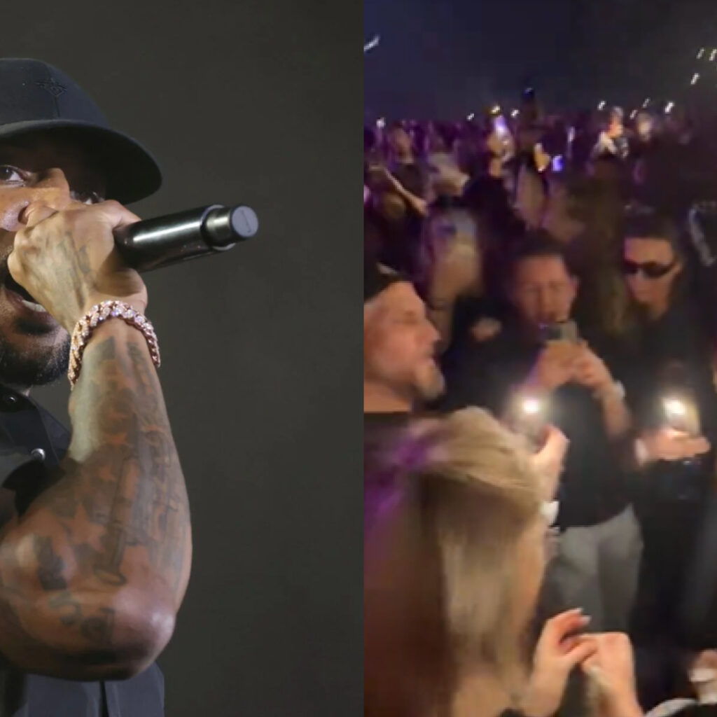 Lors du dernier concert de Booba à La Défense Arena, un homme fait une demande en mariage
