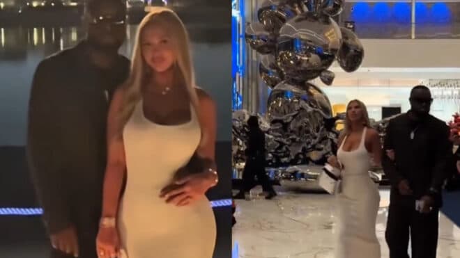 Gims fait une rare apparition publique avec sa nouvelle compagne à Dubaï