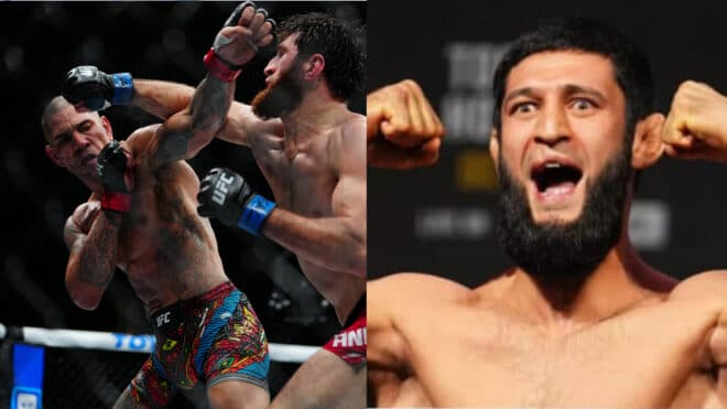 Après sa victoire contre Magomed Ankalaev, Alex Pereira interpelé par Khamzat Chimaev