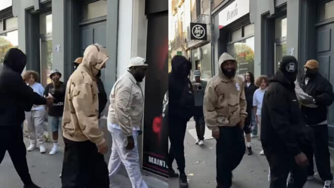 La folle réaction d’une dame qui découvre La Fouine