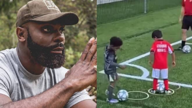 Quand Kaaris met un coup de pression à son fils lors de son entraînement de foot