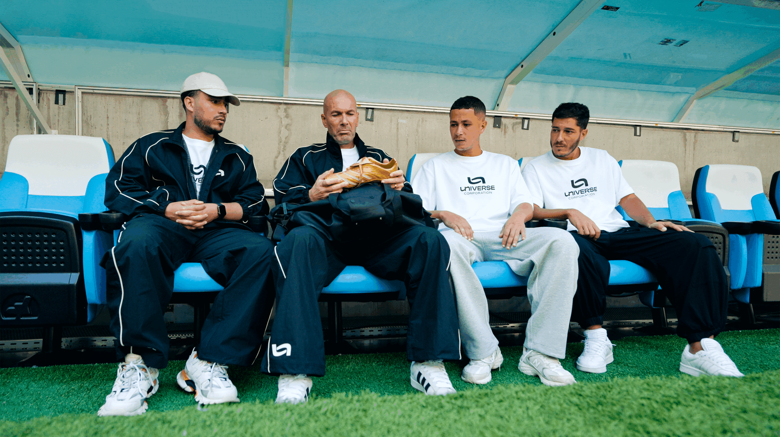 Zinedine Zidane de retour à Marseille à l’Orange Vélodrome…et en famille !