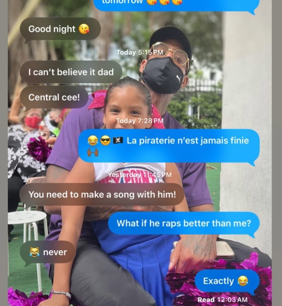 Booba répond à Central Cee, un feat en vue grâce à sa fille Luna ?