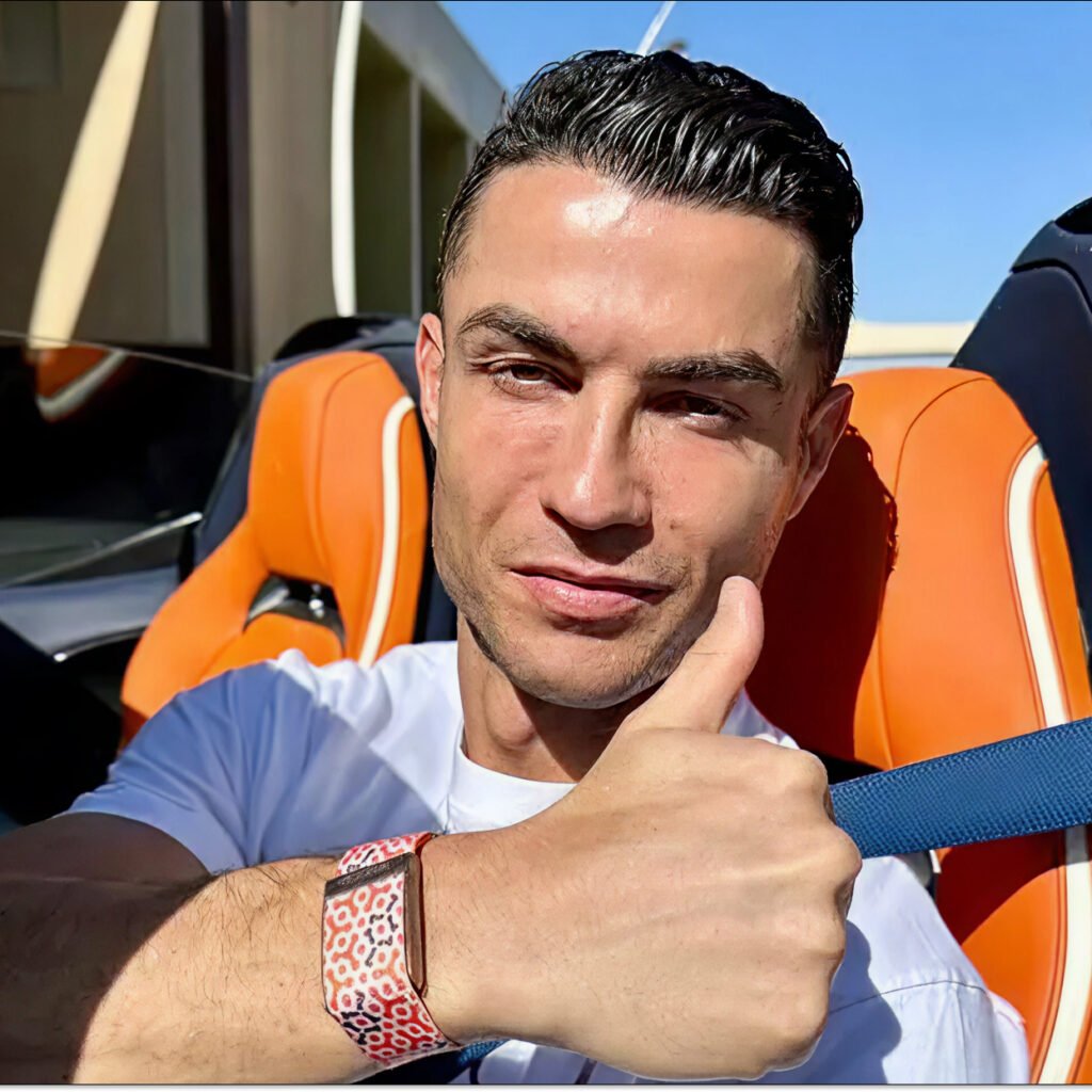 Cristiano Ronaldo à la tête d'une gigantesque collection de voitures...qu'il ne conduit pas