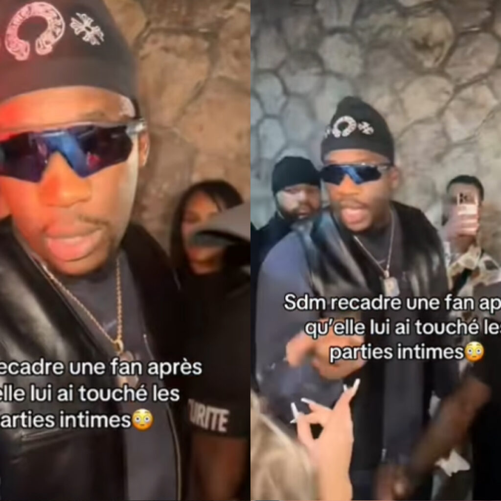 SDM recadre une spectatrice qui a tenté de lui toucher les parties intimes