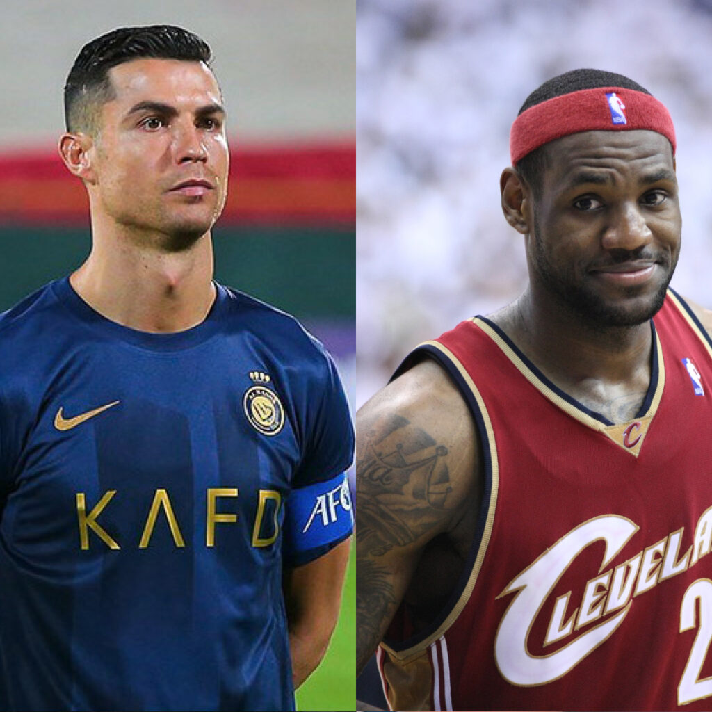 Cristiano Ronaldo taquine LeBron James : « J'ai plus de... »