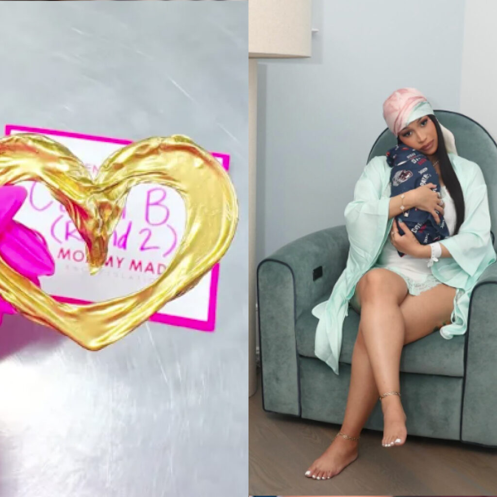 Cardi B s'offre un pendentif à 600 dollars...un morceau du cordon ombilical de son bébé
