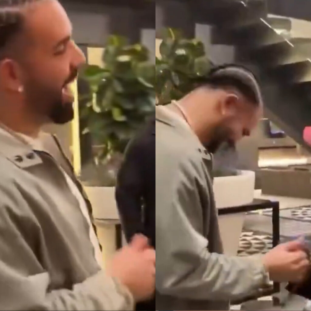 Quand un fan nigérian craque en rencontrant Drake