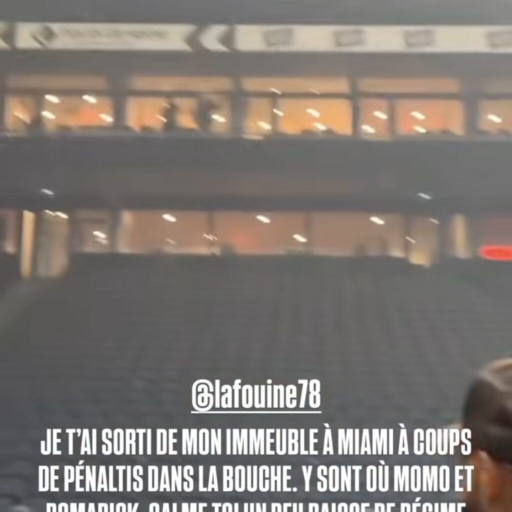 «  Je t’ai sorti de mon immeuble à Miami à coups de… » : Booba s’acharne sur La Fouine avec ce nouveau message