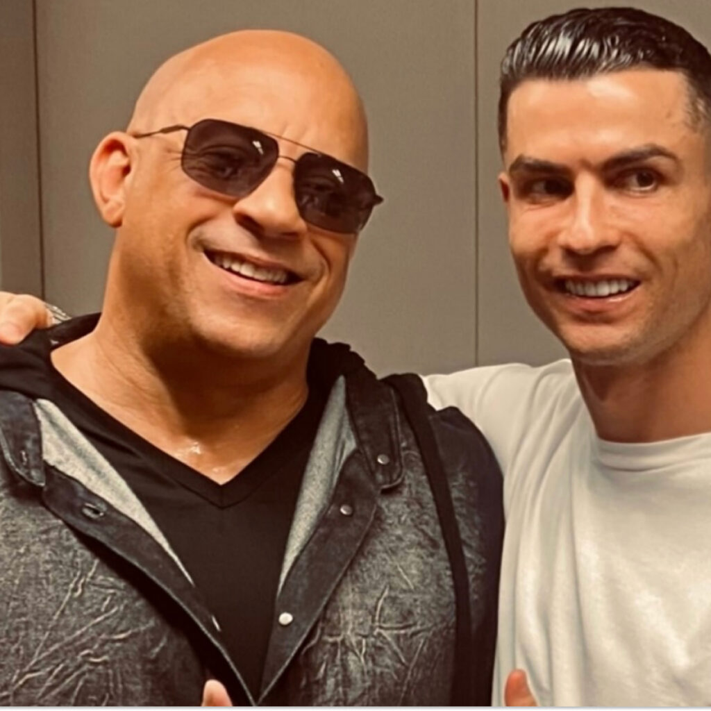 Cristiano Ronaldo bientôt dans Fast and Furious ? Vin Diesel lâche une bombe