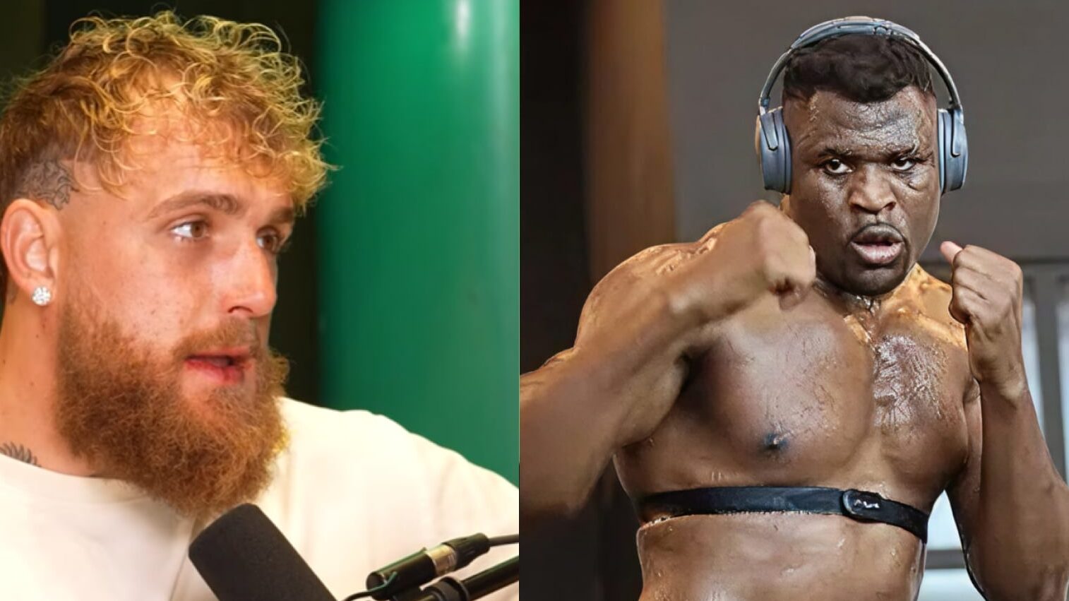 "Je ferais mieux que lui, il n'a pas de menton" : Jake Paul réclame encore Francis Ngannou