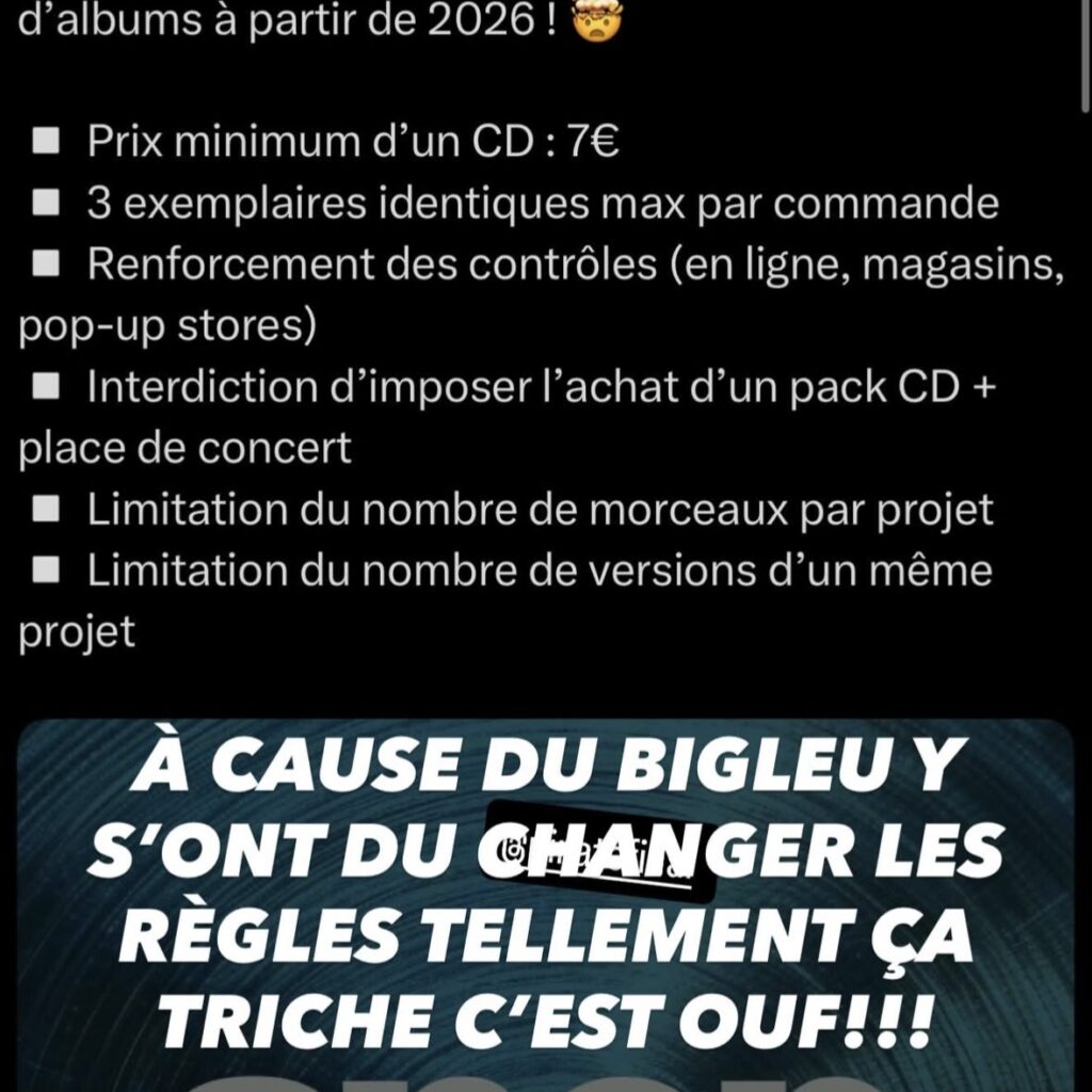 Le SNEP annonce plusieurs changement pour la comptabilisation des ventes, Booba s'en prend à Gims
