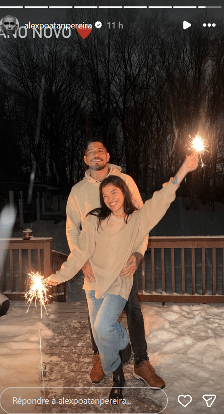 Alex Pereira officialise sa relation avec une star de l'UFC